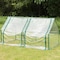 Gardenised Green Outdoor Waterproof Portable Plant Greenhouse with 2 Clear Zippered Windows, Medium QI004029.M - alternate 4
